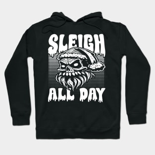 Skull Santa Sleigh All Day Hoodie